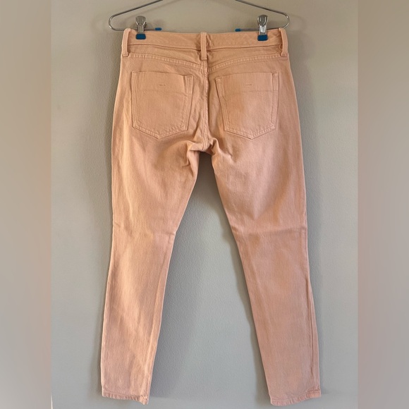 Banana Republic Light Peach Skinny Jeans Women’s size 26 - Picture 5 of 6